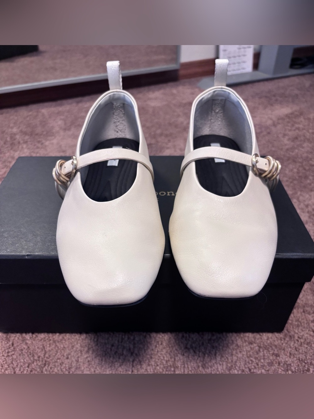 Rag & Bone Spire Mary Jane (Cream) Sz 8 - Picture 8 of 11